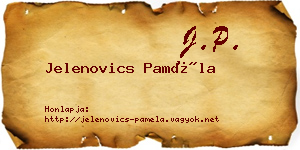 Jelenovics Paméla névjegykártya